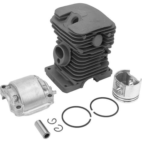 Kit piston-vilebrequin de 38 mm compatible avec les tronçonneuses Stihl MS180, en aluminium moulé sous pression, référence 1130 020 1208 (1/5)