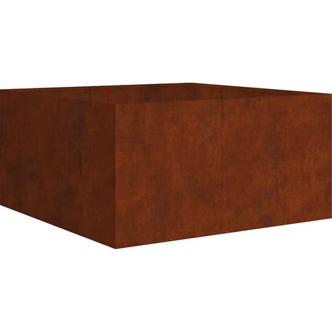 Maison Exclusive - Fioriera 80x80x40 cm in Acciaio Corten (1/5)