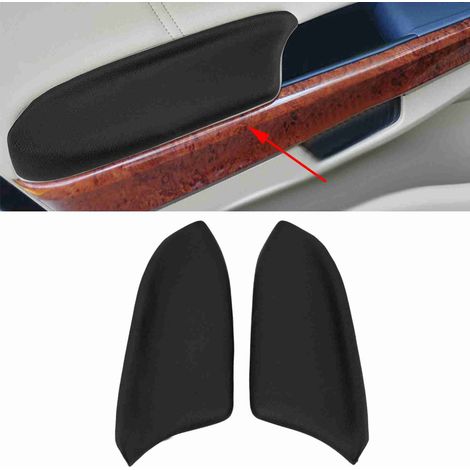 Accoudoir de Portière Gauche et Droite pour Honda Accord 2008-2013 - Paire en Cuir Synthétique Noir (1/5)