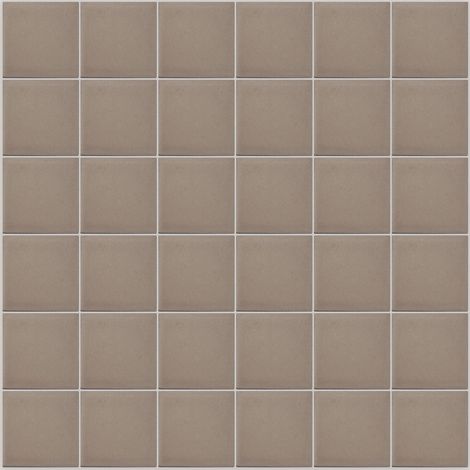 Mosaïque de grès cérame PICCOLO SILK 5x5cm (finition satinée) - Tan - - 221 - Tan - boîte de 0.93 m2