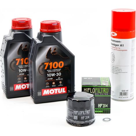 Kit Entretien Vidange Standard pour HONDA SH 300 de 2007 à 2019 - MOTUL 7100 10W30 2L