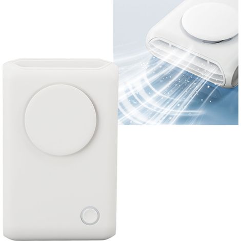Ventilador portátil y silencioso con clip, 2000 mAh, puerto de carga USB tipo C, 3 velocidades, mini ventilador recargable para actividades al aire libre como acampar, andar en bicicleta, la cocina y (1/5)
