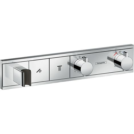 Hansgrohe RainSelect - Thermostat-Duscharmatur - Unterputz für 2 Verbraucher, verchromt 15355000 (1/5)