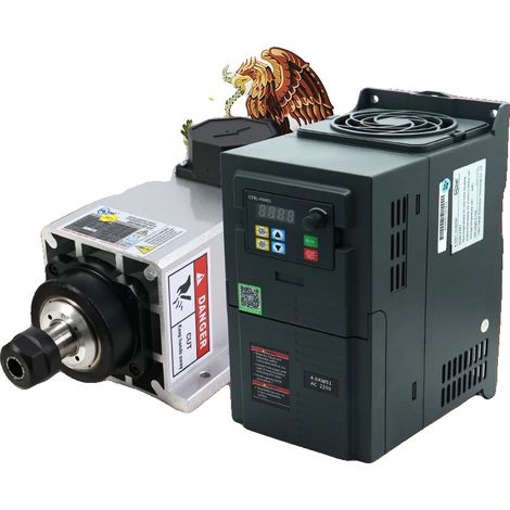 Moteur de broche, puissance de 3,5 kW, fonctionnement à grande vitesse, 24000rpm (1/5)