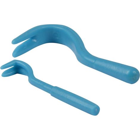 Lot de 2 Tire-Tiques "Chien & Chat" Bleu (1/2)
