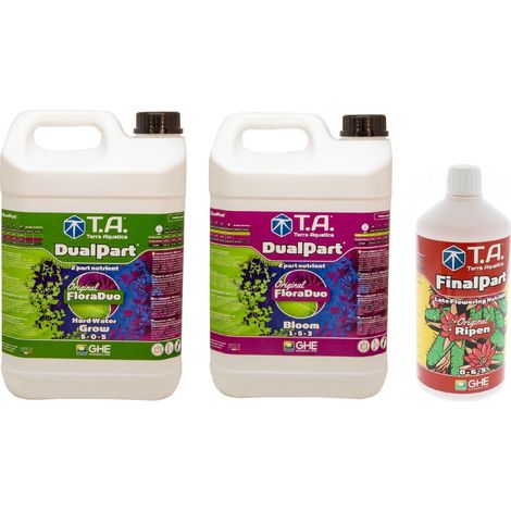 Starter kit DUALPART eau dure 5 litres - Terra Aquatica