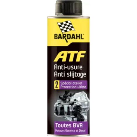 Anti-usure boite de vitesses ATF essence et diesel 300ml Bardahl