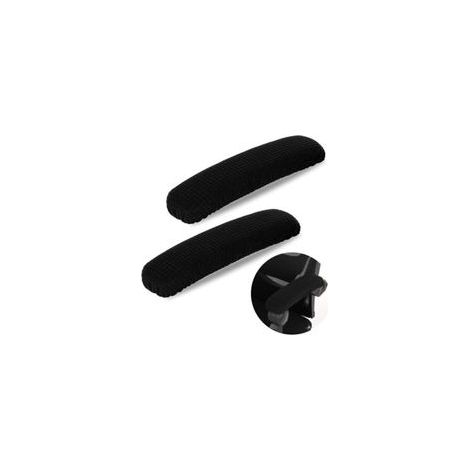 Housse d'accoudoir pour chaise de bureau – Polyester élastique – Longueur 23-40 cm – Largeur 10-18 cm – Confort optimal pour coudes (1/4)