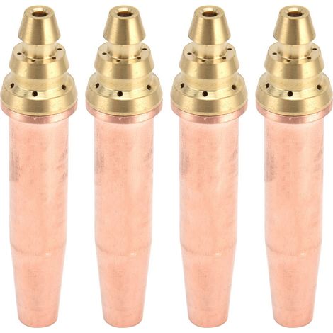 4 embouts de chalumeau à propane pour découpe, haute résistance à la température, coupe rapide, buse de coupe isobare n° 1