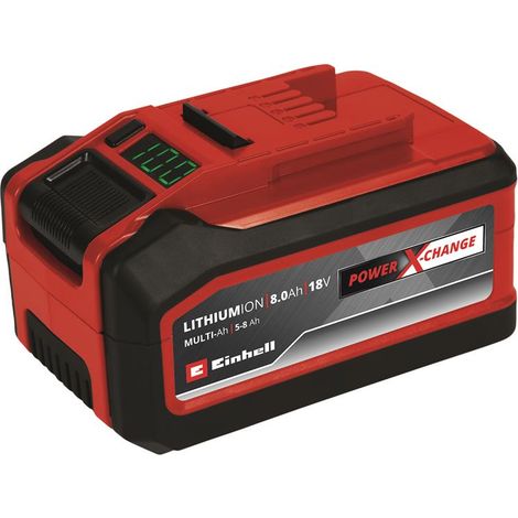 Einhell Power X-Change Multi-Ah Battery 18V 5.0-8.0Ah Li-ion (1/5)