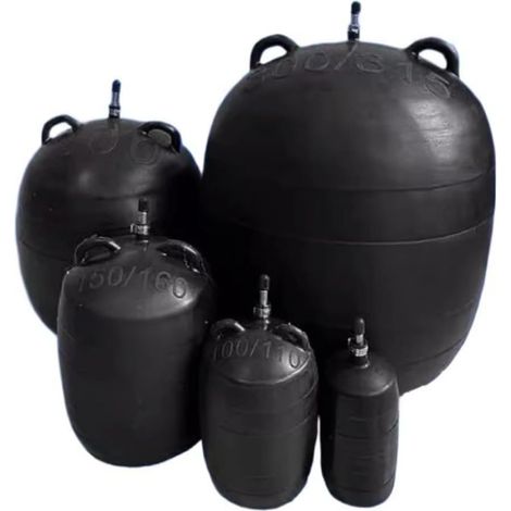 Sac de Test Fuite plomberie – Bouchon d'arrêt Gonflable en Caoutchouc for tuyaux Drainage, diamètre extérieur 50 à 600 mm, Indice 0,02 MPa, 1 pièce(75mm) - 75mm
