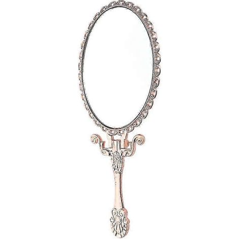 Miroir vintage pliable, miroir de maquillage de poche, petit miroir de beauté, cadeau-Rose Gold