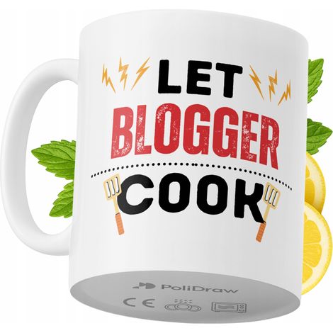 Lustiger Kaffee- oder Teebecher für Blogger mit witzigem Textdesign – ideal für Geburtstage, Namenstage, Feiertage und besondere Anlässe. Hochwertiger Becher für Zuhause, Büro und Arbeit. Farbe: Weiß,