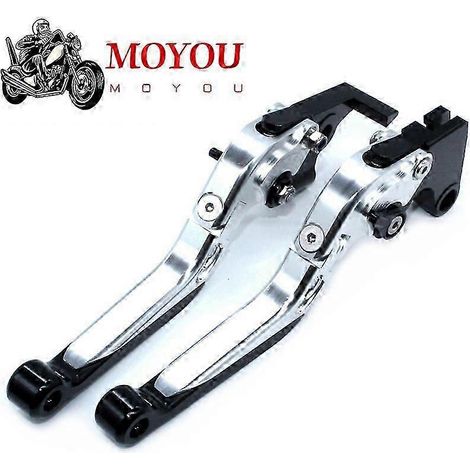 Accessoires moto Yamaha MT-03 MT03 MT 03 2015 2016 2017 2018 2019 2020 2021 Leviers de frein et d'embrayage pliables et extensibles (L) (1/5)