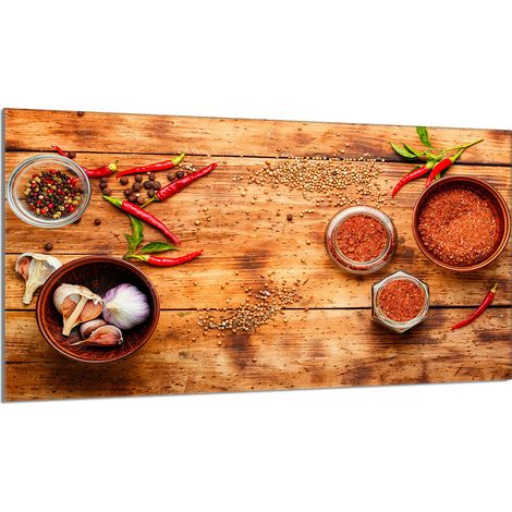 Protezione per piano cottura in vetro 90x52 Chilli (1/5)