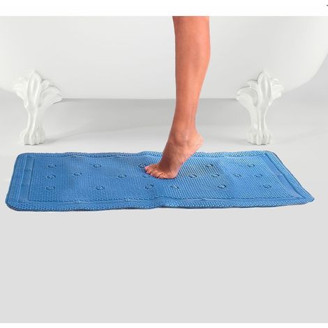 CALICOSY - Tapis de bain antidérapant en mousse pour baignoire (1/4)