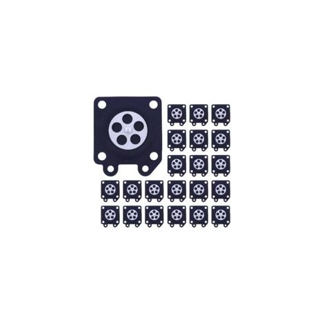 20 Pièces Diaphragme de Carburateur pour Walbro WA WT WY WZ Série, Kit Membrane Joint Carburateur Kit de Reparation OEM 95-526, 95-526-9, 95-526-9