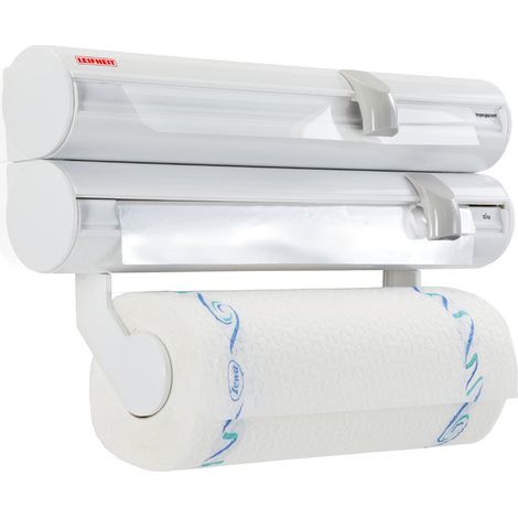 Portarotolo a Parete Pellicola Alluminio Carta Cucina Leifheit Rolly Mobil
