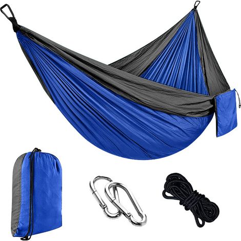 Hamac en nylon parachute pour le camping et la détente en (1/5)