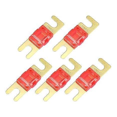 5pcs 200A AFS Mini ANL Fuses Car Truck Motorcycle Boat Audio CDs (1/5)