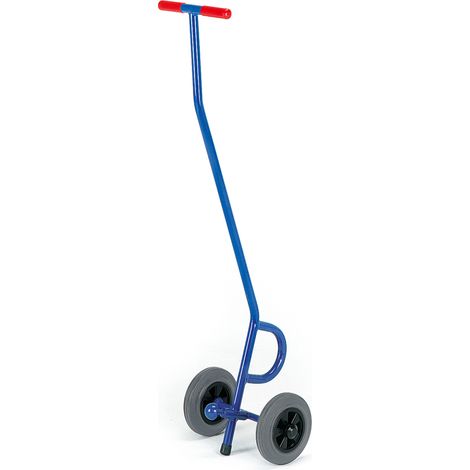 Rollcart Heberoller mit Standbügel und Vollgummi-Bereifung 800kg Tragkraft