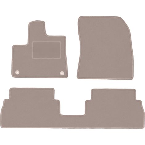 Beige Veloursmatten für: Citroen Berlingo III Kombivan (2018-) (1/5)