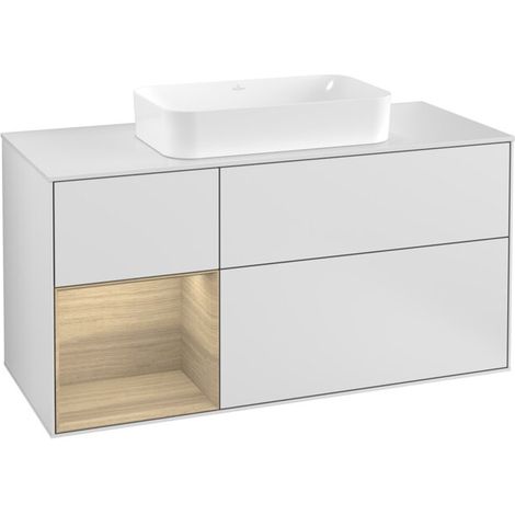 Villeroy & Boch G291PCMT meuble sous-vasque Finion G29 (1/2)