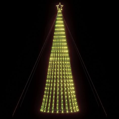 Sapin de Noël à LED-Décoration de Fête pour Noël 1028 LED blanc chaud 403 cm 649498 (1/5)