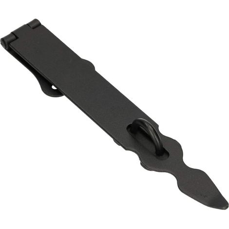 KOTARBAU Parafoudre 250 mm revêtement par poudre pour porte en acier noir (1/5)