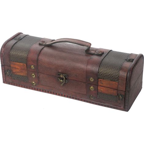 HMF Holz Geschenkbox mit Deckel für Wein, Portugal, VWB-PRT-QF-01 (1/5)