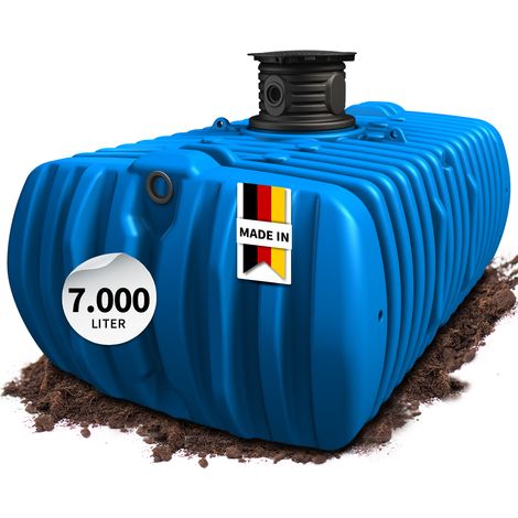 4rain FLAT XL Flachtank 7000 Liter inkl. Schachtverlängerung