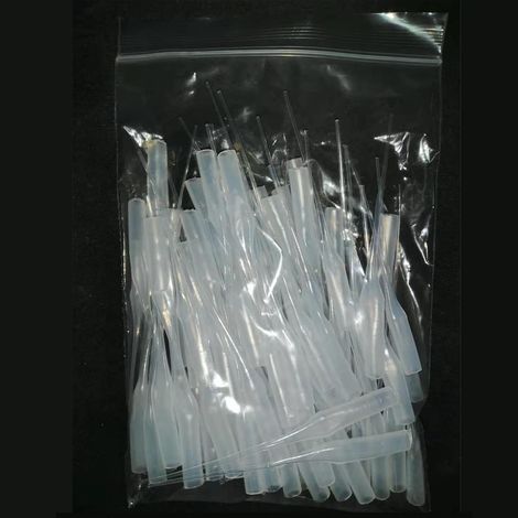 Lot de 300 applicateurs de colle à micro-embouts pour travaux manuels et laboratoires (1/5)