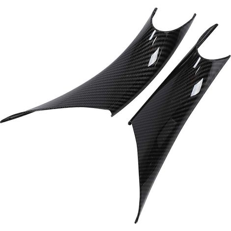 Lot de 2 poignées de porte intérieures de remplacement pour BMW Série 3 F80 M3 Berline (2012-2015), style fibre de carbone. (1/5)