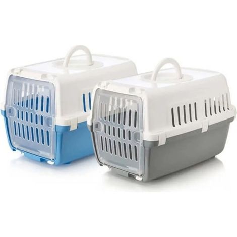 Transportín Zephos con puerta de plástico para mascotas hasta 5 kg Oferta exclusiva (1/2)