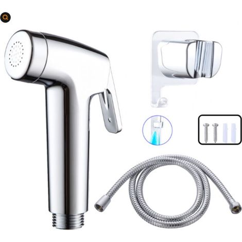 Multifunctional bidet shower head, high pressure, water saving, for children's baths, personal hygiene and bathroom cleaning (1/5)