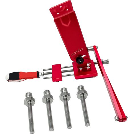 Affûteur de lames de tondeuse en alliage d'aluminium, kit d'outils pour affûtage de lames de tondeuse standard (1/5)