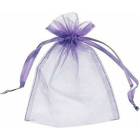 Lot de 100 sacs de protection pour raisins, fraises, fruits, anti-oiseaux, anti-parasitaires, en maille, pour litchis et cerises (1/4)
