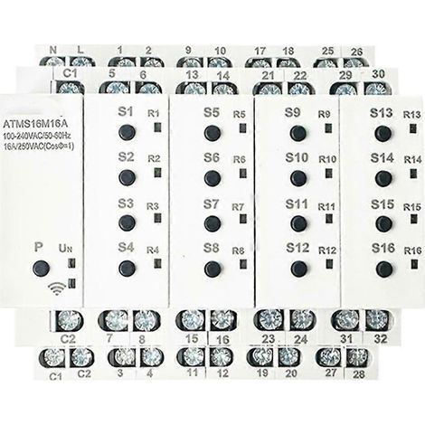 Minuterie intelligente Zigbee 3600 W Graffiti Home, mini-disjoncteur avec application et commande vocale, compatible AC110-240 V. (1/5)