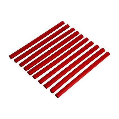 DSG Canusa 2810048302CO Kit guaine termoretraibili Rosso 4.80 mm 2.40 mm Restringimento:2:1 10 pz.