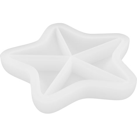 Silicone Storage Tray Mold DIY Crystal Epoxy Resin Casting Seastar Marine Series Box Mould (1/5)