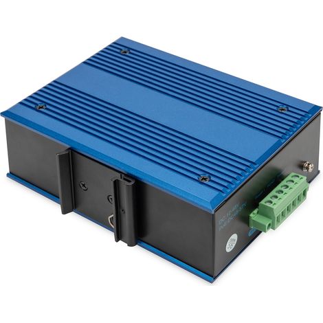 Digitus Digitus Switch di rete Fast Ethernet a 8 porte, industriale, non gestito, 1 Uplink SFP