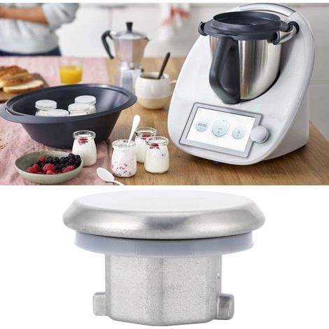 Tapa antisalpicaduras para la batidora Thermomix TM31 – accesorio de acero inoxidable (1/5)