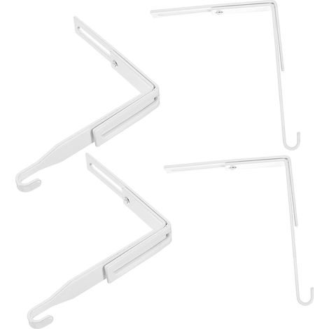 teiliges Set verstellbarer Metall Kleiderschrankhaken