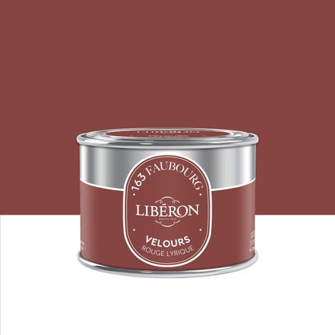 Tester per pittura greige, rosso lirico, velluto, 163 Faubourg Libéron, 125 ml LIBERON