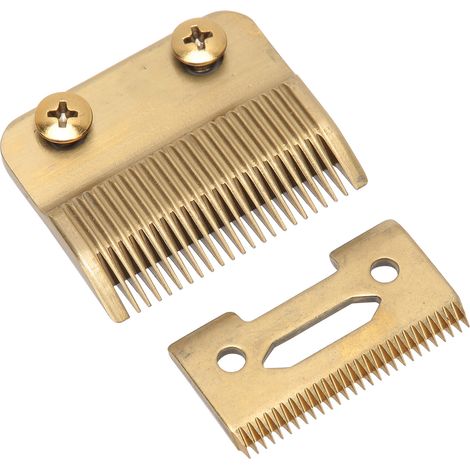 Lames de rechange en acier inoxydable à 2 trous pour tondeuse à cheveux WAHL 8504 (1/5)