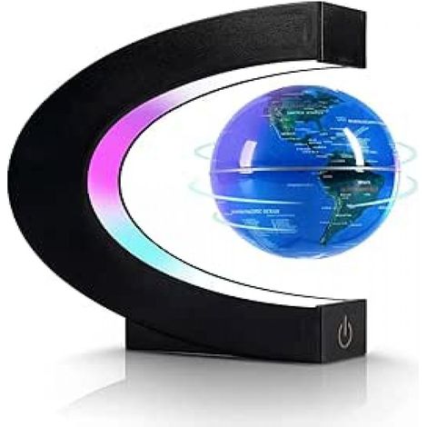 Globe flottant, ornement de bureau-décoration de bureau- 360°Rotation - DIRIGÉlumière