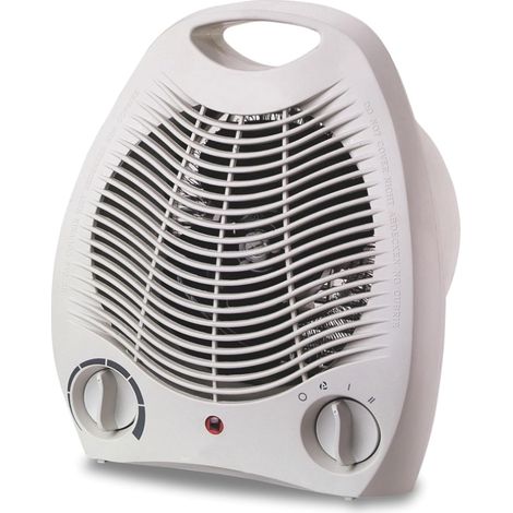 Petit radiateur électrique portable de 1500w avec ventilateur, radiateur personnel avec 3 modes, protection contre la surchauffe, thermostat (1/5)