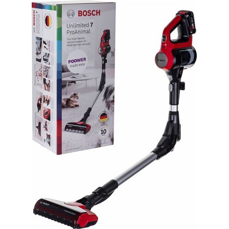 Bosch – Aspirateur balai sans fil – BBS711ANM – Autonomie 40 min – Moteur à induction – Brosse motorisée ProAnimal – Éclairage LED (1/5)