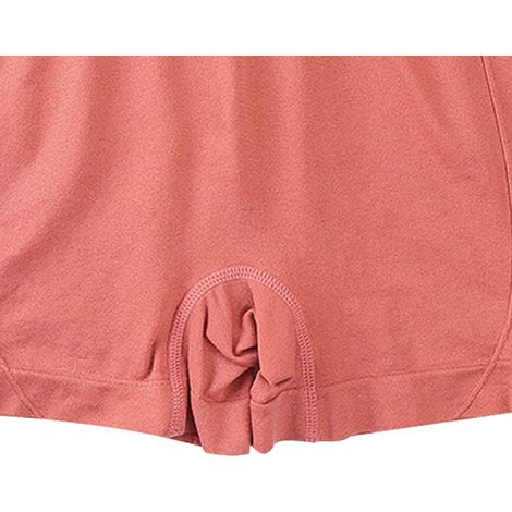 Hochgeschnittene Yoga-Shorts, formgebend, atmungsaktiv, körperbetont und dehnbar, ideal für Sport und Laufen, rot, Einheitsgröße (geeignet für Personen mit einem Gewicht zwischen 37,5 und 75 kg / 82,7 (1/4)