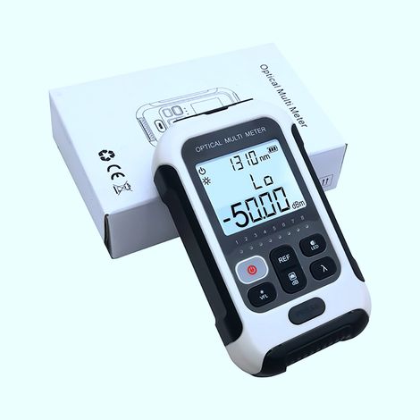 Testeur de Puissance Optique Haute Précision, Gamme -50 à +26 dBm pour Fibres Optiques